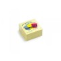 MEMOIDEA CUBO 75X75 GIALLO