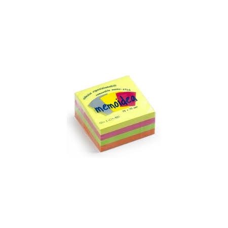 MEMOIDEA CUBO 75X75 COL. PASTELLO