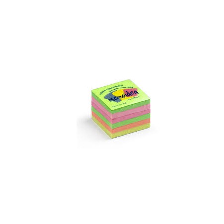 MEMOIDEA NOTES 75X75 NEON