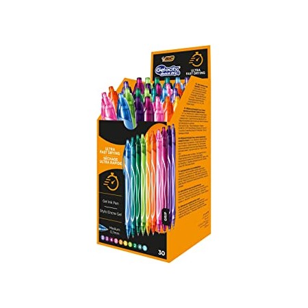 BIRO BIC GELOCITY QUICK DRY FUN PZ.30