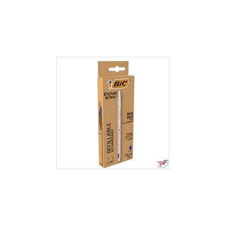BIRO BIC CRISTAL RE'NEW BLU