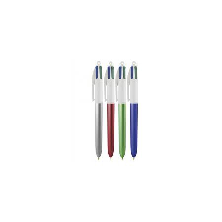 BIRO BIC 4 COLORI GLACE X20 COLORI ASS.
