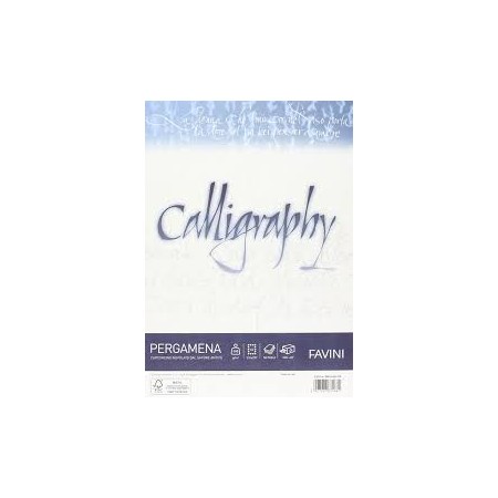 PERGAMENA A4 GR. 90 FAVINI NATURALE 06 CALLIGRAPHY