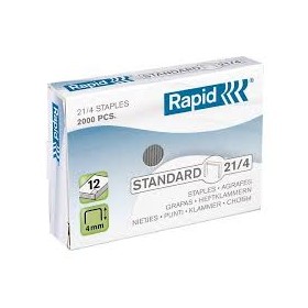 PUNTINE PER CUCITRICE 21/4 10 PZ. RAPID