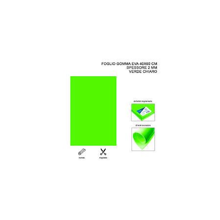 GOMMA EVA 40X60 VERDE CHIARO