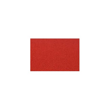 GOMMA EVA 40X60 GLITTER ROSSO