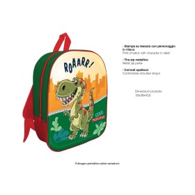 ZAINO 3D DINOSAURI