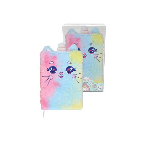 NOTEBOOK A5 FLUFFY KITTYCORN
