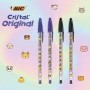 BIRO BIC CRISTAL DECOR 10 BLU+10 NERE