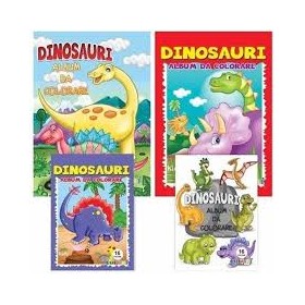 ALBUM DA COLORARE DINOSAURI