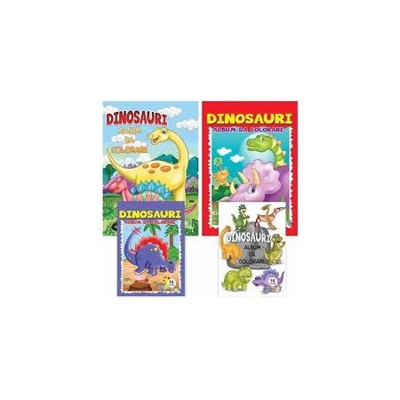 ALBUM DA COLORARE DINOSAURI