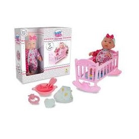 BABY TEO PLAY SET BAMBOLOTTO VINILE CON CULLA