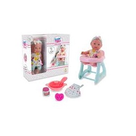 BABY TEO PLAY SET BAMBOLOTTO CON SEGGIOLONE