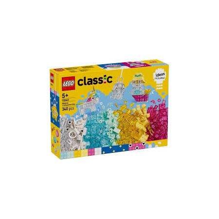 11040 LEGO SCATOLA MAGICA TRASPARENTE