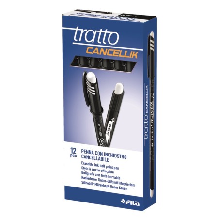 BIRO TRATTO CANCELLIK PZ 12 NERO
