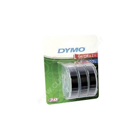 ETICHETTE DYMO 9MMX3MT NERO