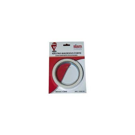 NASTRO BIADESIVO 18X2 MT SIAM