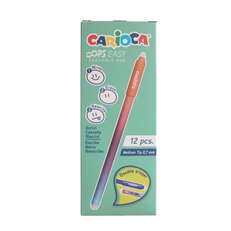 BIRO CARIOCA OOPS EASY CANCELLABILE ARANCIONE