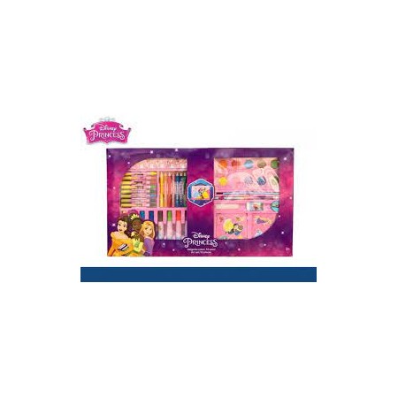 SCATOLA COLORI E STICKERS PRINCIPESSE