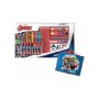 SCATOLA COLORI E STICKERS AVENGER