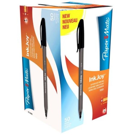 BIRO A SFERA INKJOY 100 CAP NERO
