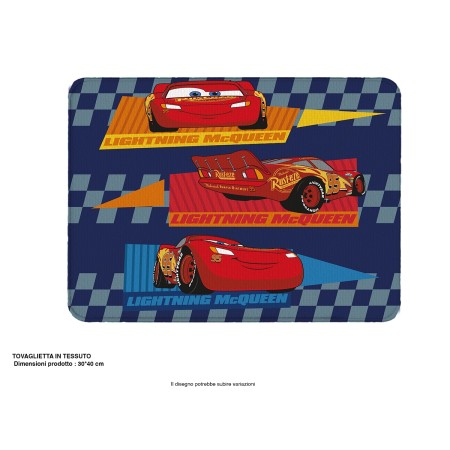 TOVAGLIETTA IN TESSUTO 40X30 CARS