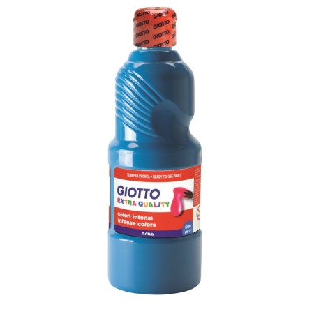 COLORI TEMP. PRONTE 500ML CYAN GIOTTO