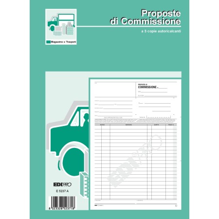 BLOCCHI COPIA COMMISSIONI 33X3 AUTORIC.
