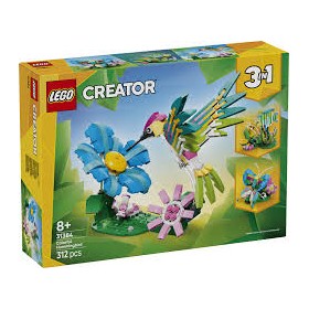 31384 LEGO ANIMALI SELVATICI COLIBRI'