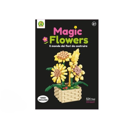 COSTRUZIONI MAGIC FLOWERS GIRASOLI