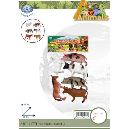 ANIMALI FATTORIA PZ.6