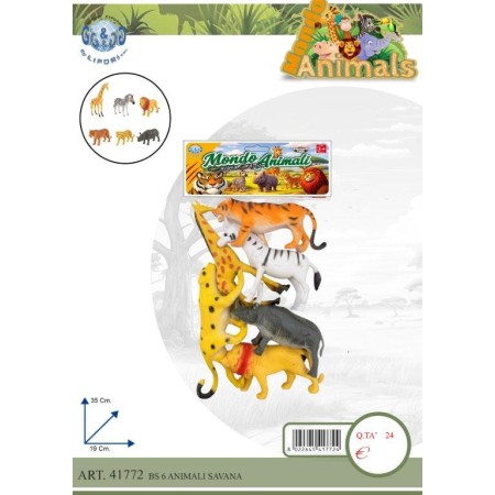 ANIMALI SAVANA PZ.6