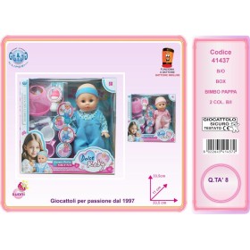 BAMBOLA MANGIA LA PAPPA 2 COLORI