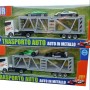 CAMION TRASPORTO C/2 AUTO IN METALLO