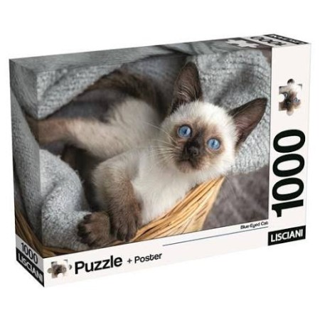 PUZZLE + POSTER CATS PZ.1000