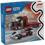 60493 DISPLAY TRUCK F1 CON AUTO DA CORSA AUDI F1