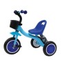 TRICICLO METALLO AZZURRO