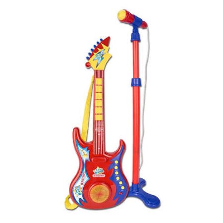 CHITARRA CON ASTA E MICROFONO