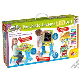 CAROTINA BANCHETTO LAVAGNA LED 3 IN 1