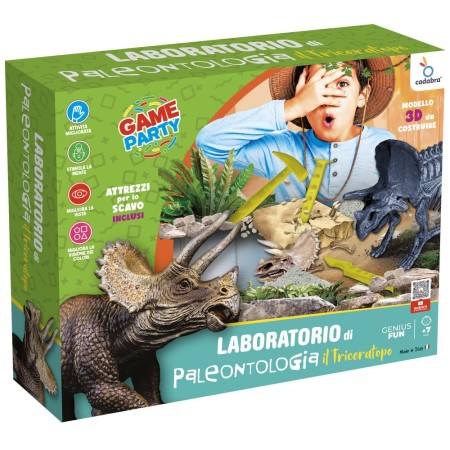 LABORATORIO DI PALEONTOLOGIA IL TRICERATOPO