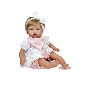LITTLE TITA PINK MUSELIN