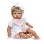 LITTLE TITA PINK MUSELIN