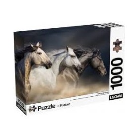 PUZZLE + POSTER HORSES PZ.1000
