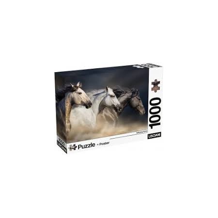 PUZZLE + POSTER HORSES PZ.1000