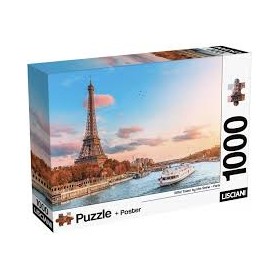 PUZZLE + POSTER PARIS PZ.1000