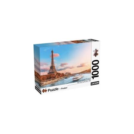 PUZZLE + POSTER PARIS PZ.1000