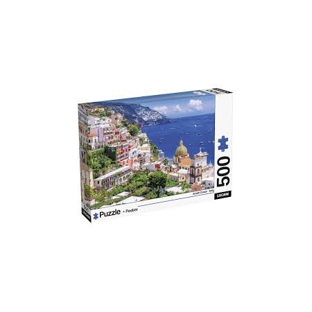 PUZZLE + POSTER COSTA AMALFITANA PZ.500