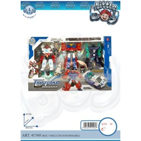 BOX 3 MEGA ROBOT TRASFORMABILI