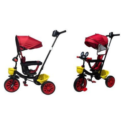 BABY TOON TRICICLO ROSSO IN METALLO